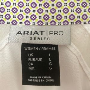 Like New - Ariat Pro Women’s Show Shirt - Size L